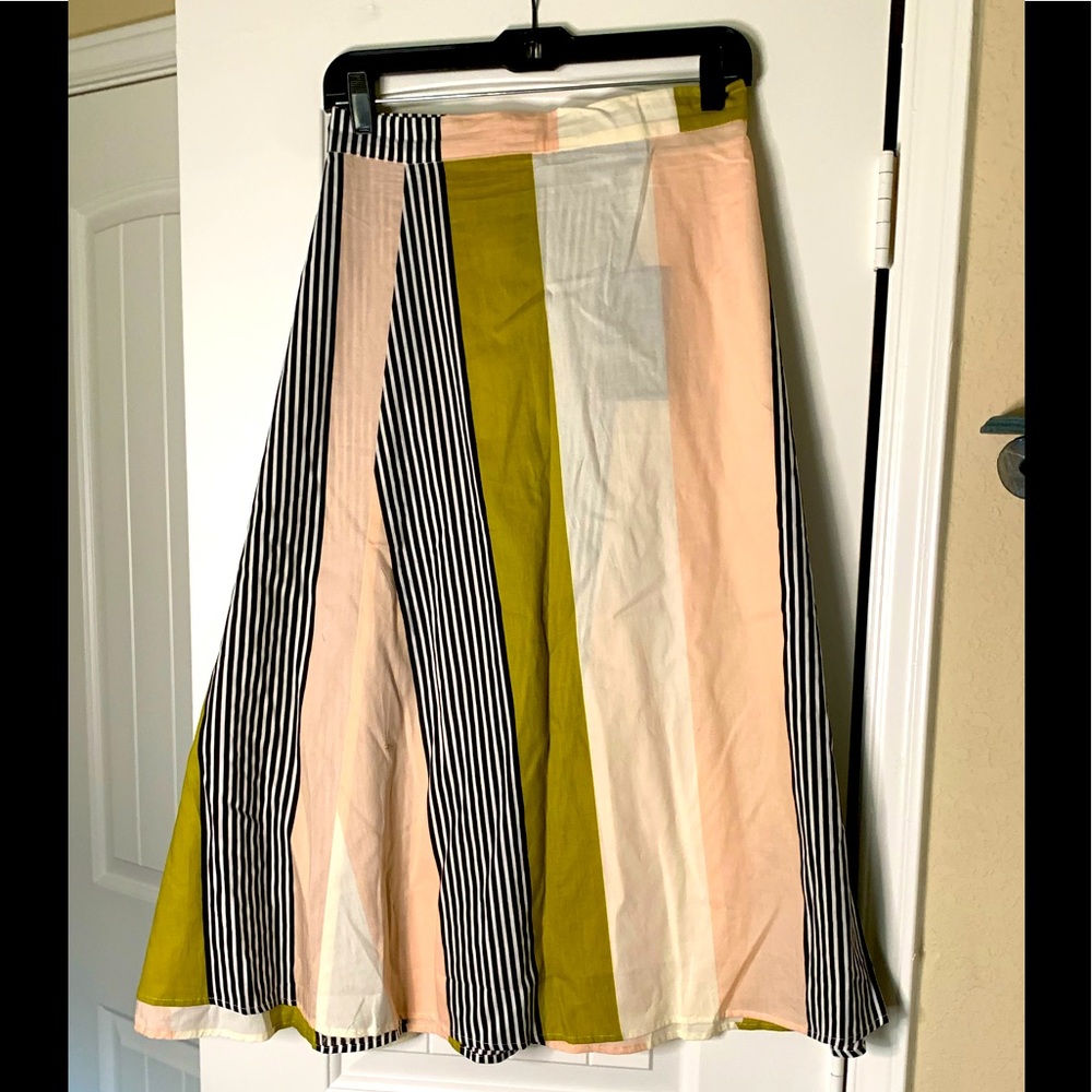 ModCloth maxi skirt in beautiful muted colors